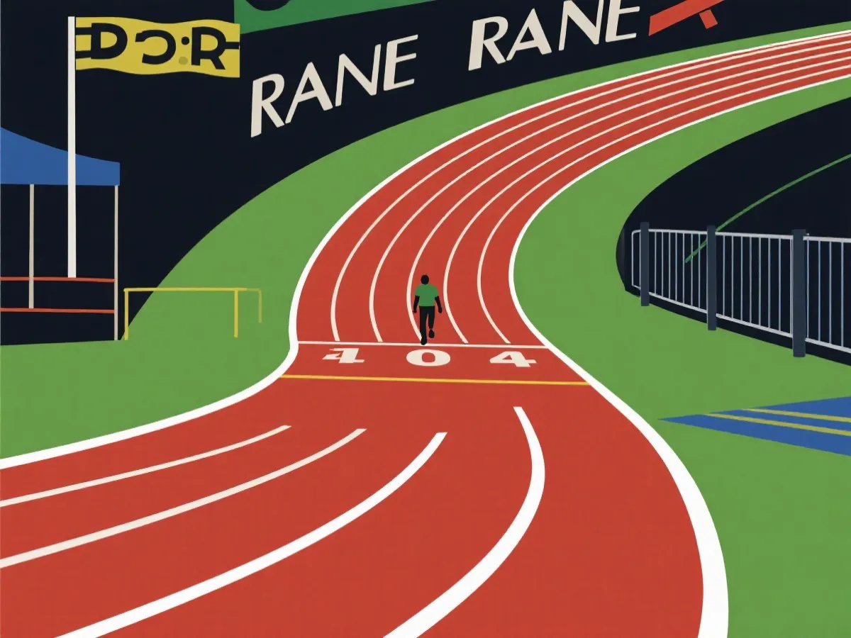 田径插图